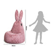 Dětský sedací vak Mommy Rabbit – měkká a silná manšestrová tkanina FEEL