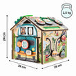 Dřevěný motorický domeček BusyKids – ROAD