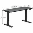 Elektricky výškově nastavitelný stůl FLEXI 118/138 cm