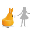 Dětský sedací vak Baby Rabbit – odolná tkanina POP