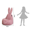 Dětský sedací vak Baby Rabbit – měkká a silná manšestrová tkanina FEEL