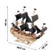 BusyKids Mořská odysea – 3D dřevěné puzzle s osvětlením