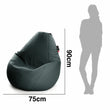 Sedací vak Comfort 90 – odolná plátěná tkanina POP