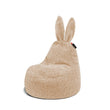 Dětský sedací vak Baby Rabbit – měkká a hebká tkanina FLUFFY