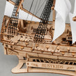 BusyKids Mořská odysea – 3D dřevěné puzzle s osvětlením