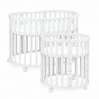 BusyKids MIRACLE rostoucí dětská postýlka 7 v 1 s matrací