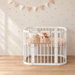 BusyKids MIRACLE rostoucí dětská postýlka 5 v 1 s matrací