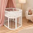 BusyKids MIRACLE rostoucí dětská postýlka 5 v 1 s matrací