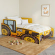 Dětská postel FARMI s grafikou a matrací - 140 x 70 / 160 x 80 cm